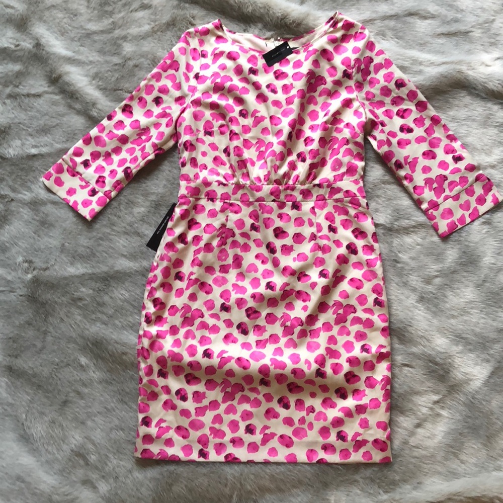The Limited Pink Dot Dress